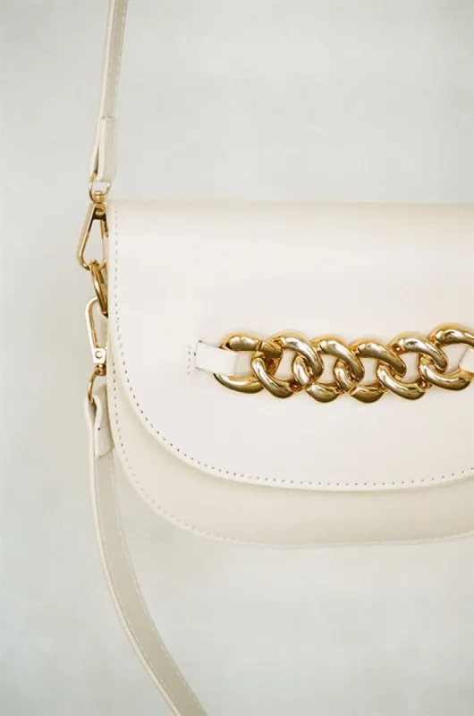 Coco Chain Bag - Ivory sold by Sabo Skirt