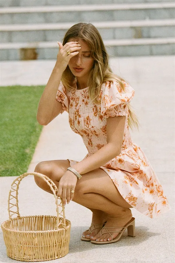 SAMPLE-Charlize Shirred Dress sold by Sabo Skirt product image thumbnail 5