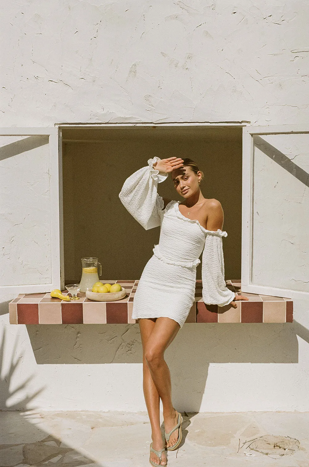 SAMPLE-Nola One Shoulder Dress sold by Sabo Skirt product image thumbnail 2