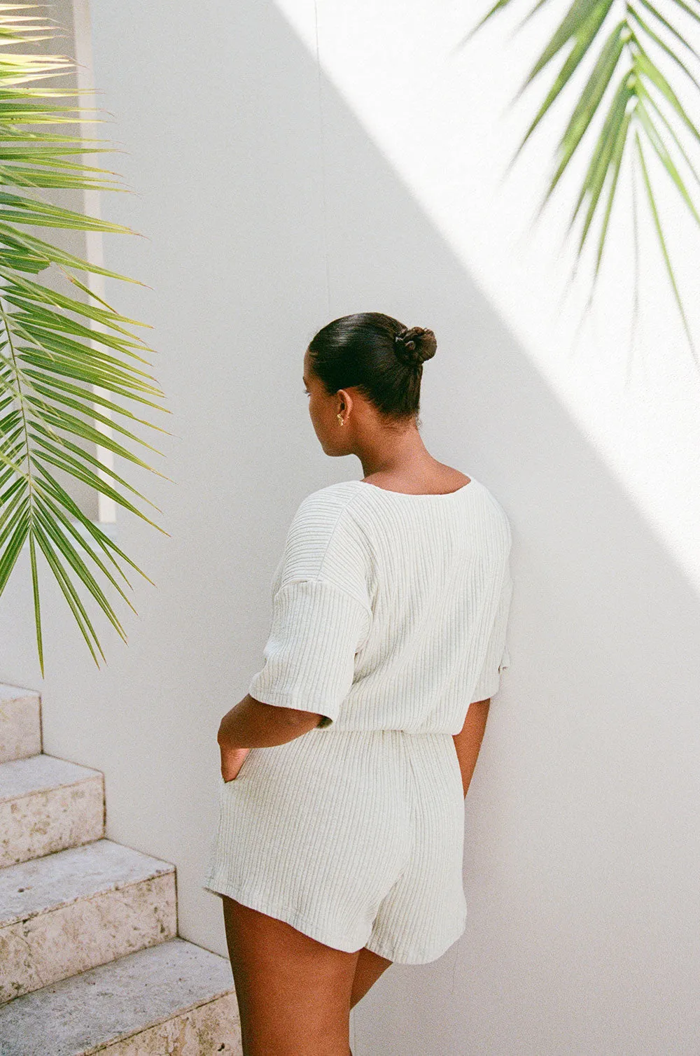 SAMPLE-Juniper Playsuit - Sage sold by Sabo Skirt product image thumbnail 5