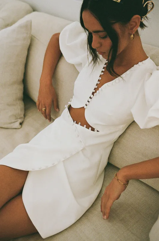 Jaylie Button Dress sold by Sabo Skirt