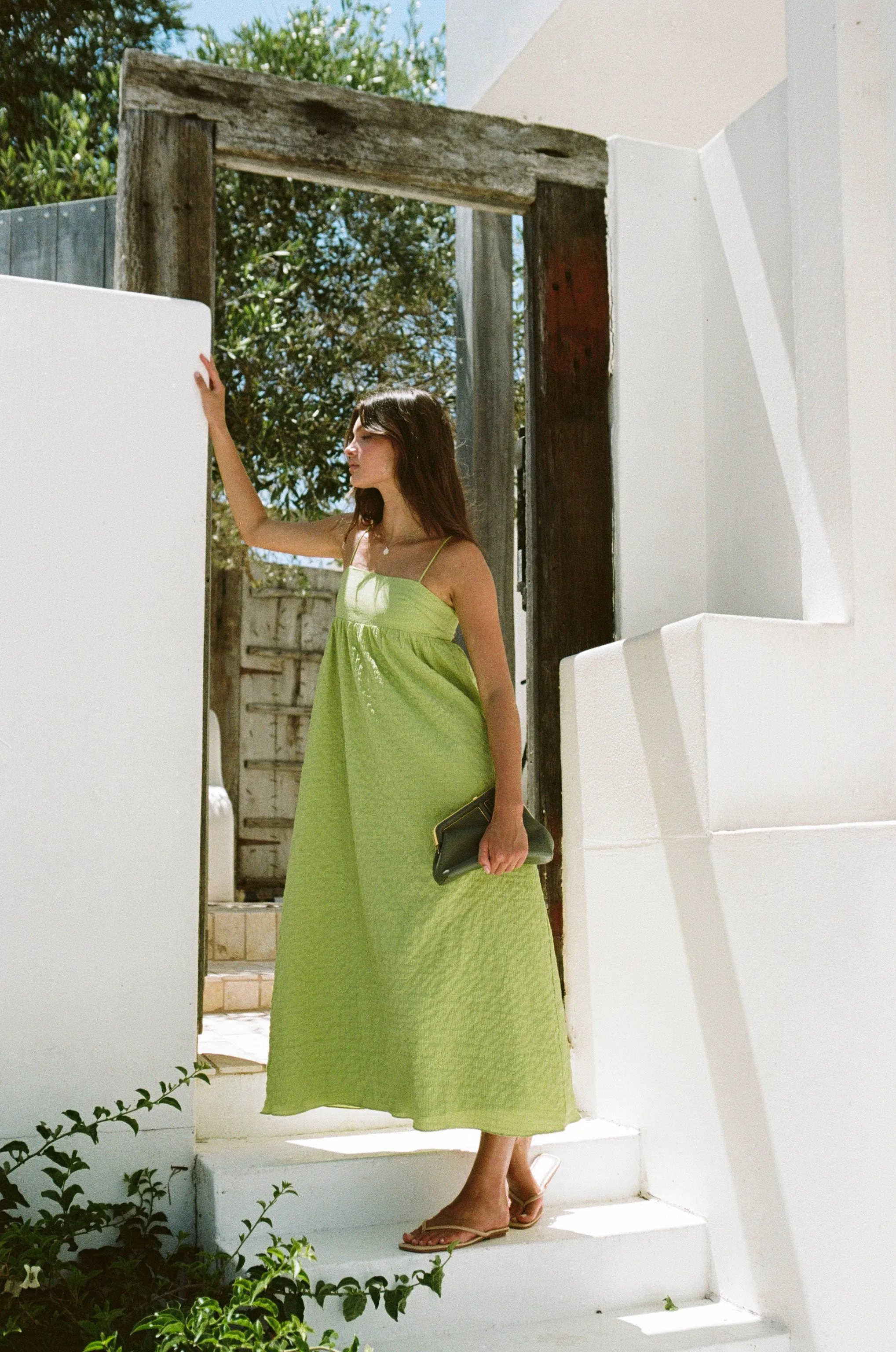 Azaria Dress - Green sold by Sabo Skirt product image thumbnail 4