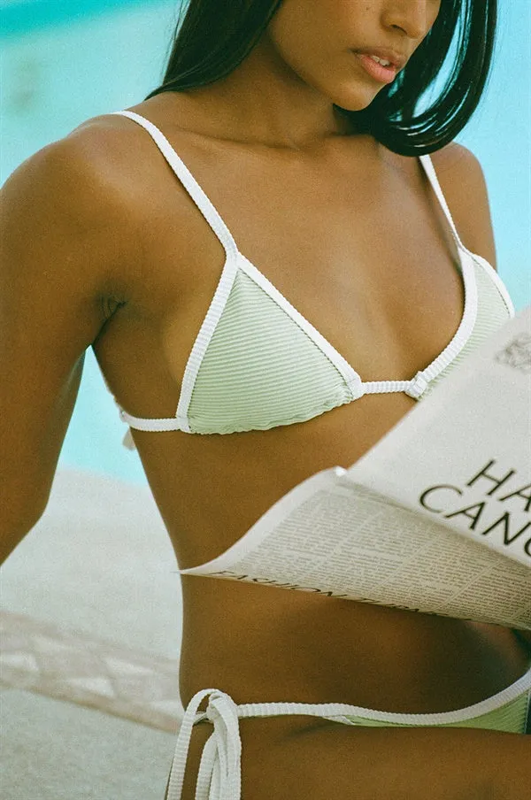 SAMPLE-Keylime Tri Top sold by Sabo Skirt