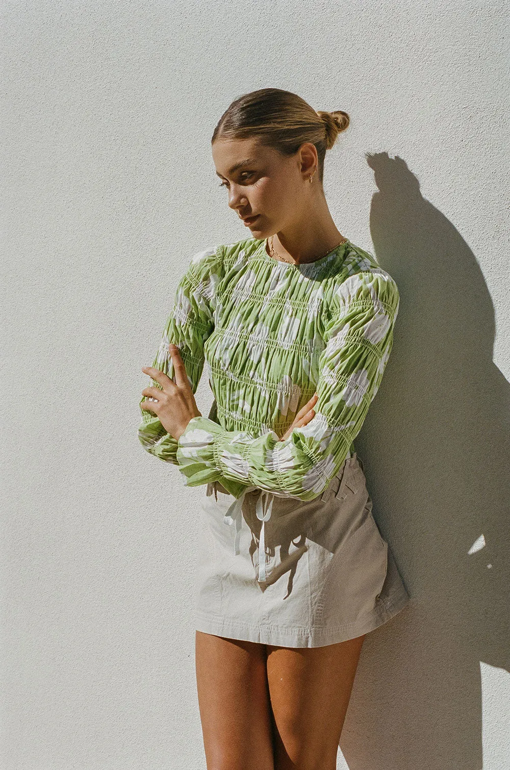 Ziah Shirred Top sold by Sabo Skirt product image thumbnail 2