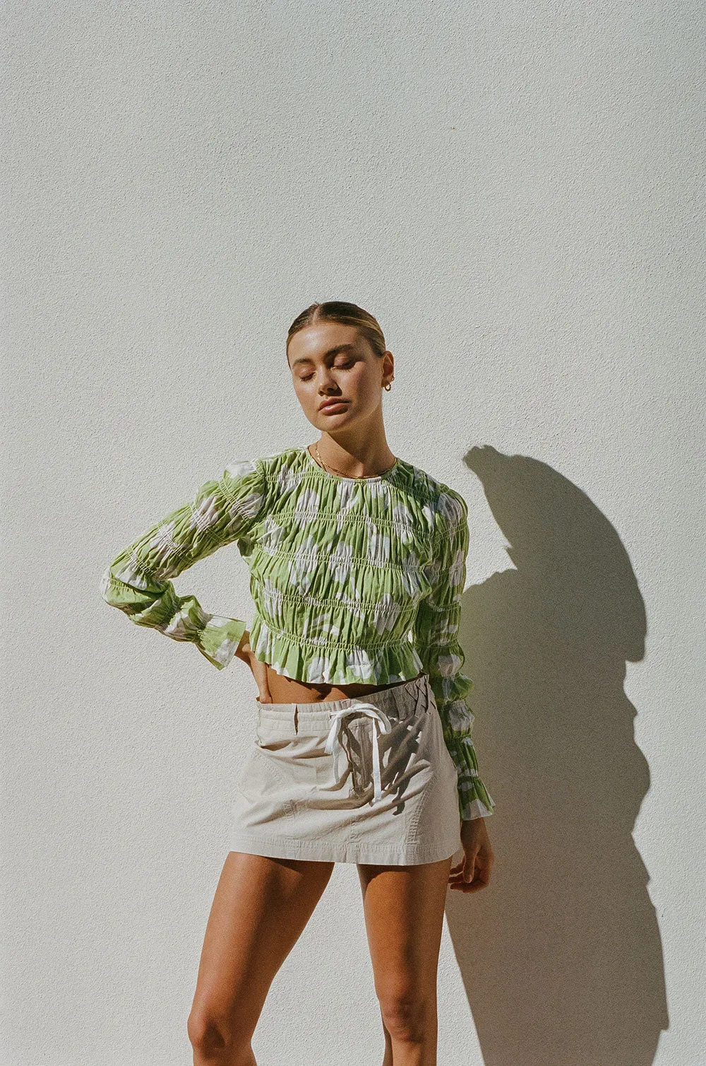 Ziah Shirred Top sold by Sabo Skirt product image thumbnail 5