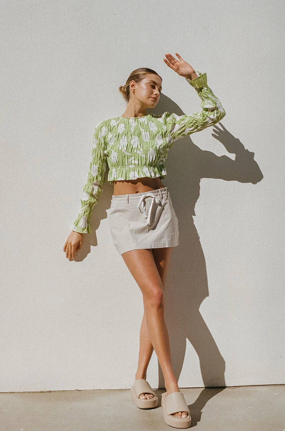 Ziah Shirred Top sold by Sabo Skirt product image thumbnail 4