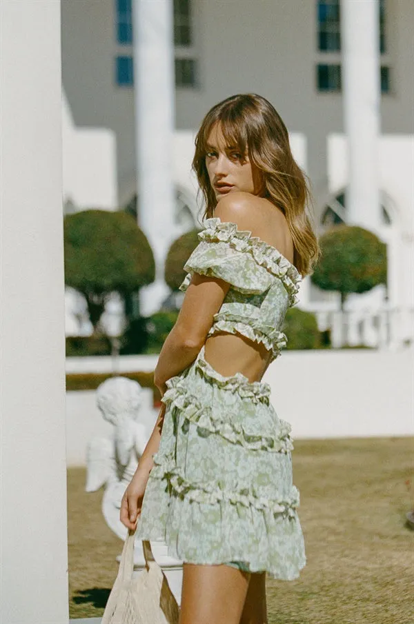 SAMPLE-Sienna Dress - Sage sold by Sabo Skirt product image thumbnail 3