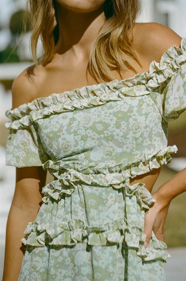 SAMPLE-Sienna Dress - Sage sold by Sabo Skirt product image thumbnail 2