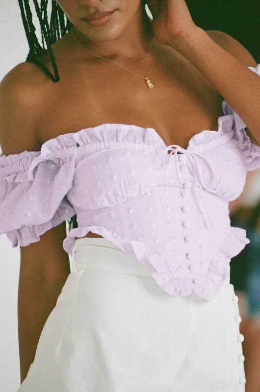 Neila Puff Top sold by Sabo Skirt