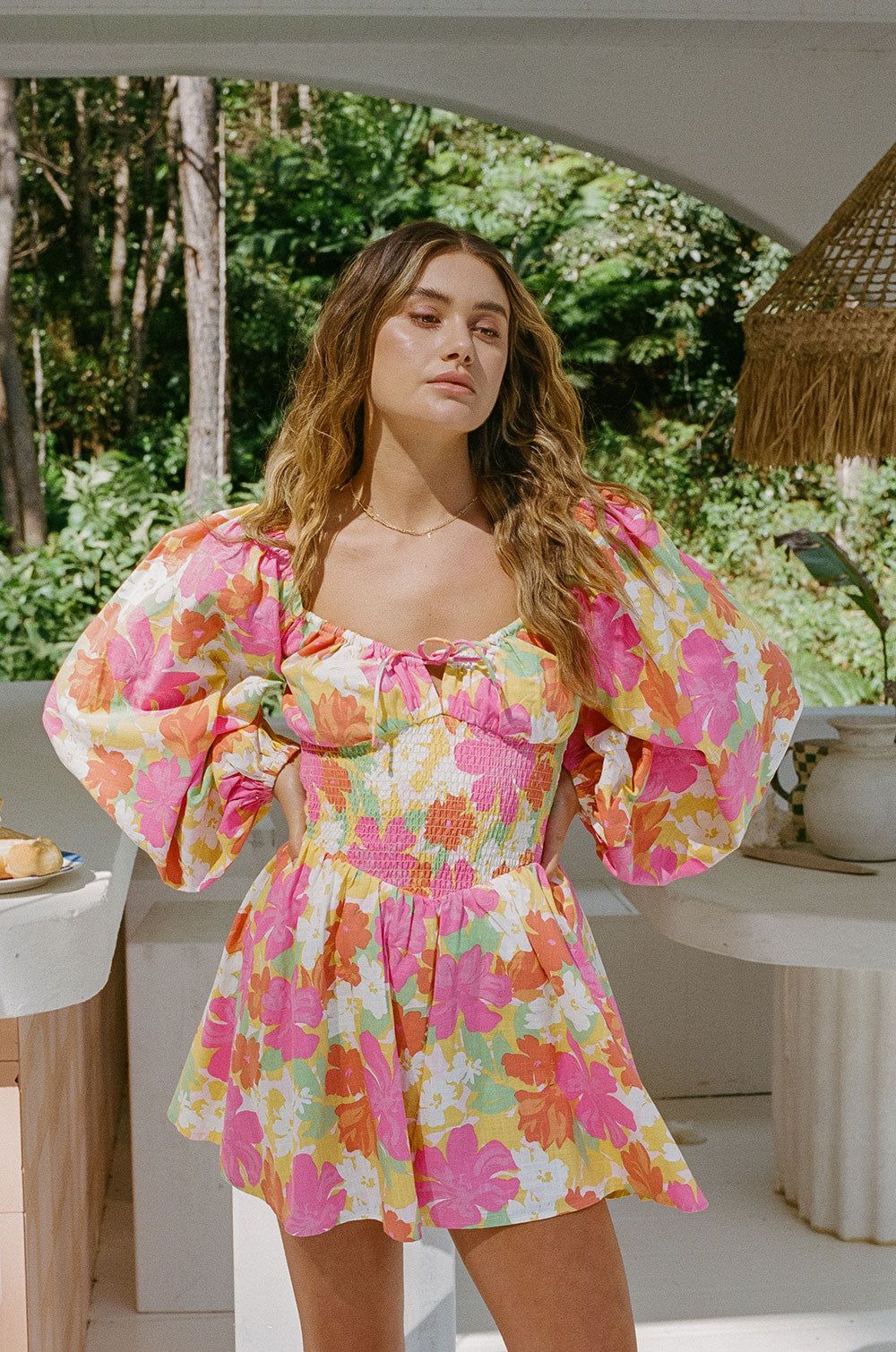 Kloe Puff Dress sold by Sabo Skirt