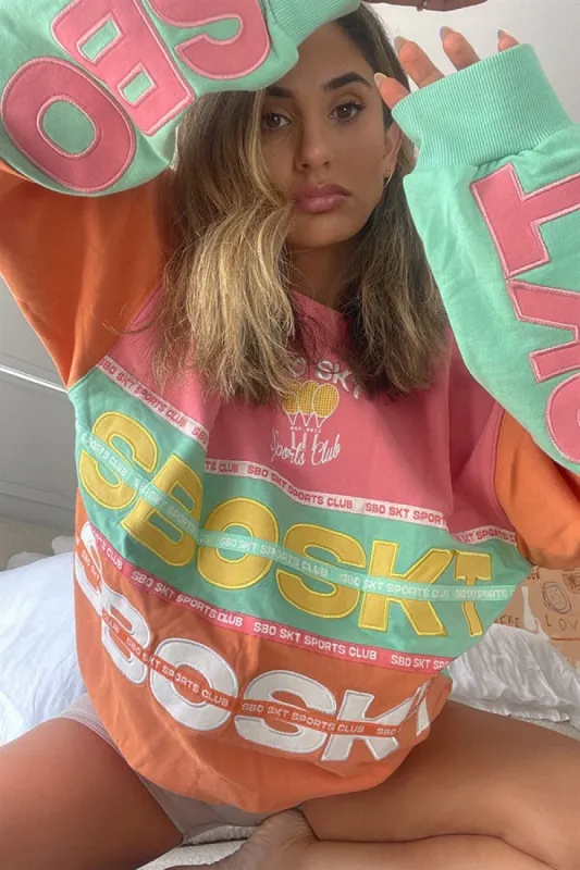 Nakia Sweater - Orange sold by Sabo Skirt