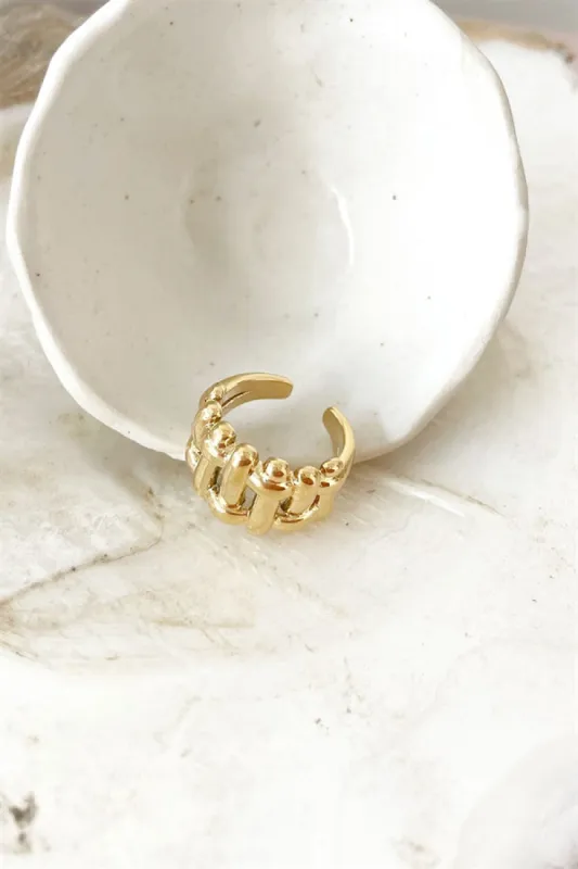 Zia Cage Ring made by Sabo Skirt
