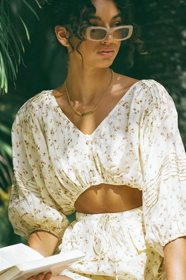 Aero Top - Floral sold by Sabo Skirt