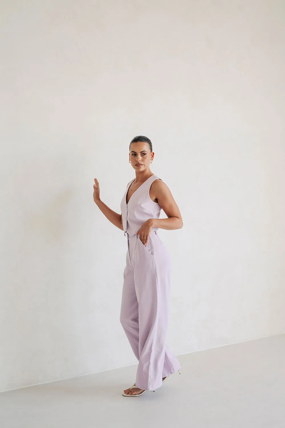 Peri Pants - Lavender sold by Sabo Skirt product image thumbnail 3