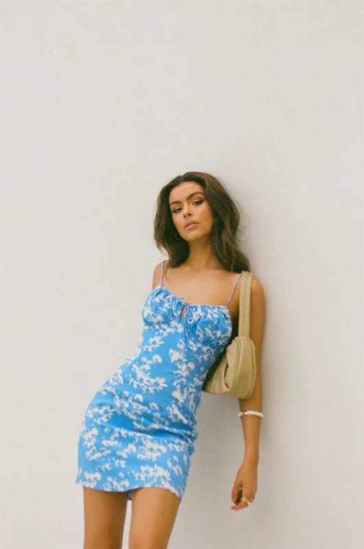 Kahlua Dress - Blue sold by Sabo Skirt