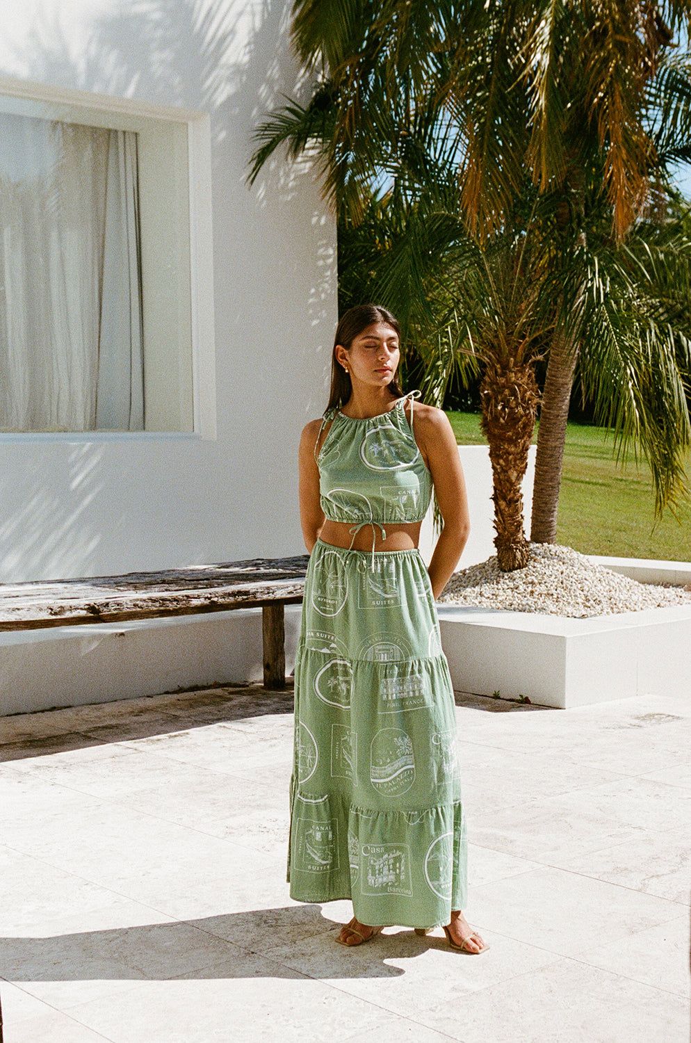 Rachel Set - Luggage Labels sold by Sabo Skirt product image thumbnail 4