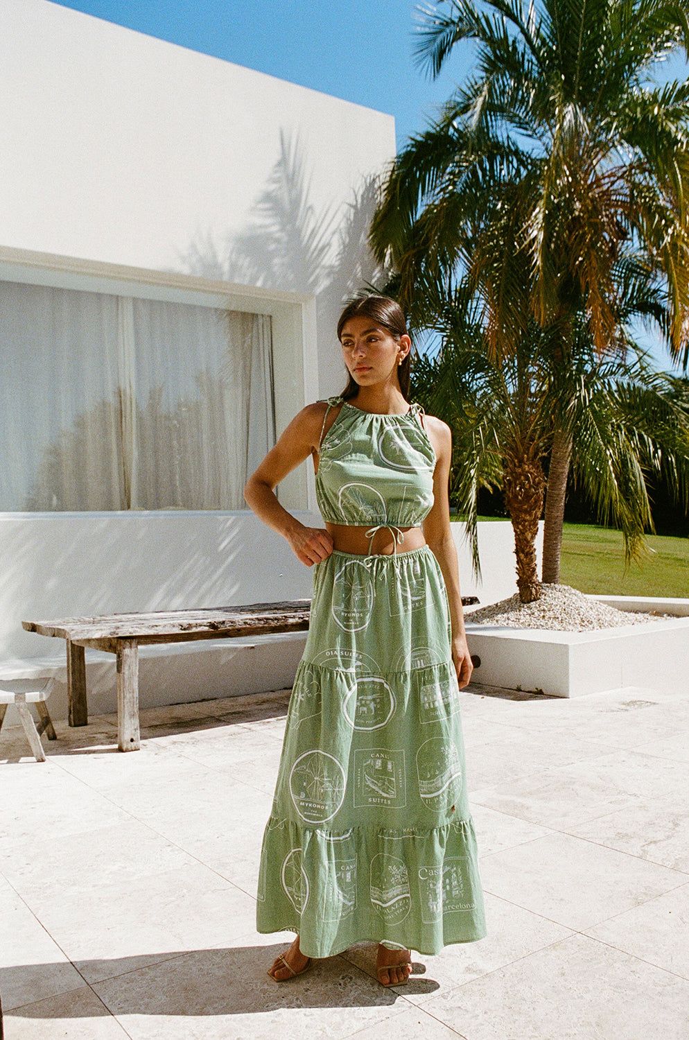 Rachel Set - Luggage Labels sold by Sabo Skirt product image thumbnail 2