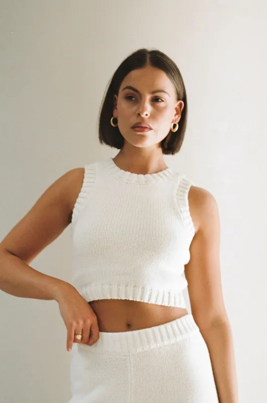 Yukio Top - White sold by Sabo Skirt