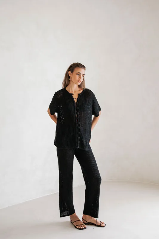 Zayna Pants - Black sold by Sabo Skirt