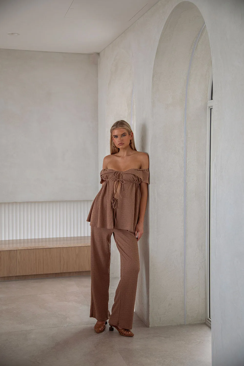 Kala Pants - Chocolate sold by Sabo Skirt