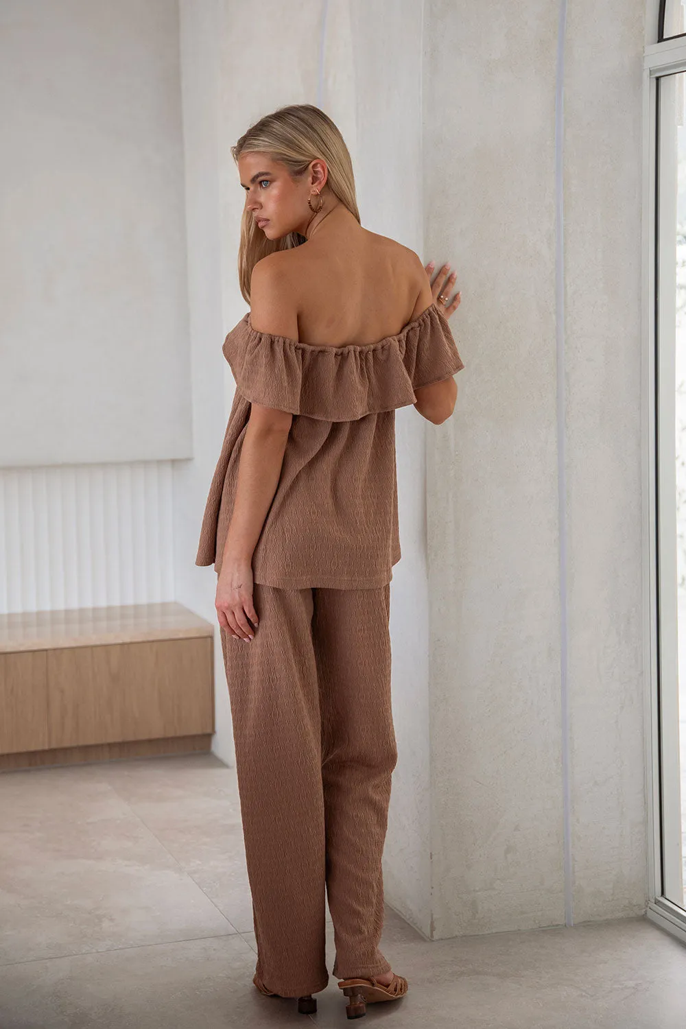 Kala Pants - Chocolate sold by Sabo Skirt product image thumbnail 3