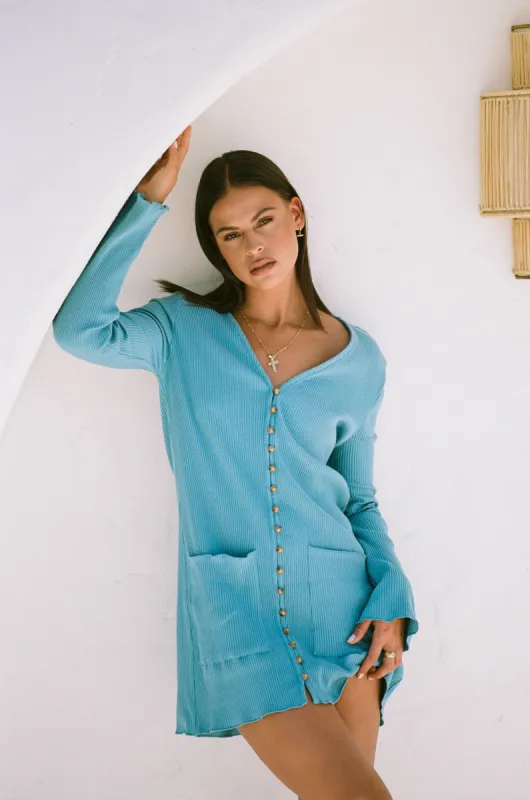 Pax Dress - Blue sold by Sabo Skirt