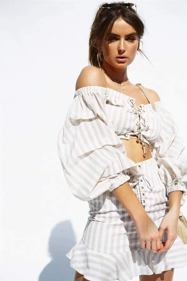 Wynter Stripe Top sold by Sabo Skirt product image thumbnail 3