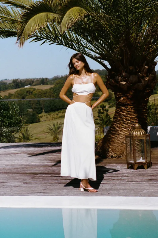 Zinnie Tie Top sold by Sabo Skirt