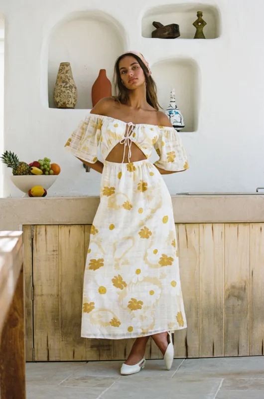 SAMPLE-Off Shoulder Nalu Dress sold by Sabo Skirt