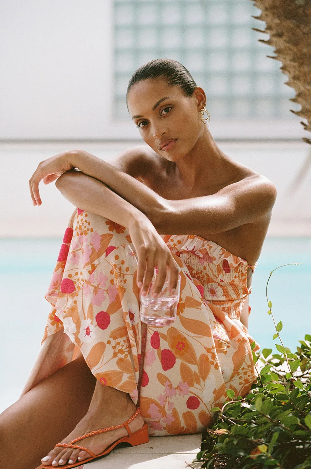 SAMPLE-Paris Midi Dress sold by Sabo Skirt product image thumbnail 5