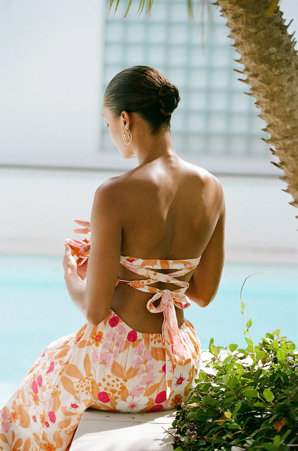 SAMPLE-Paris Midi Dress sold by Sabo Skirt product image thumbnail 4