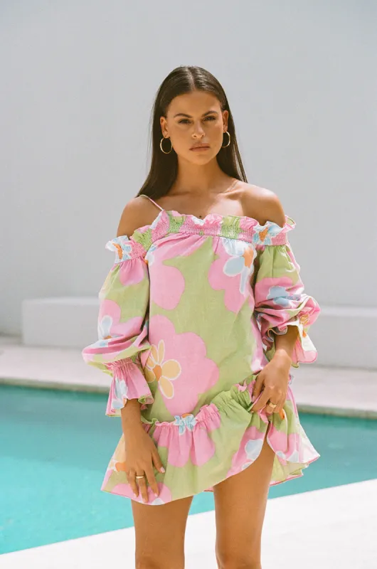 Blair Puff Dress sold by Sabo Skirt