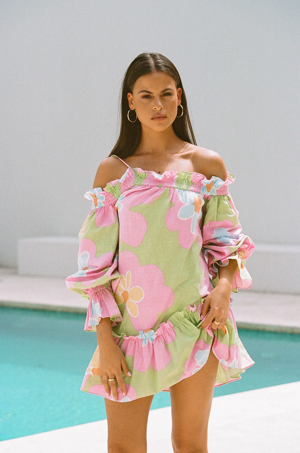 Blair Puff Dress sold by Sabo Skirt