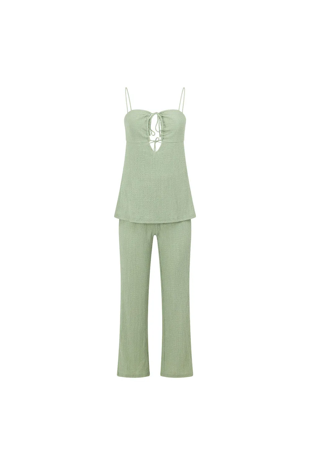 Ashton Jumpsuit - Sage sold by Sabo Skirt product image thumbnail 5