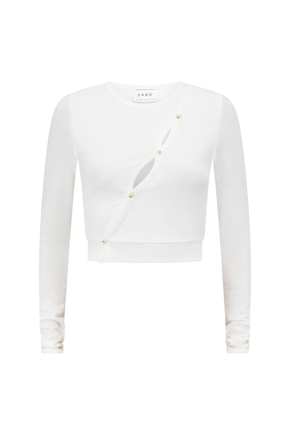 Preah Keyhole Top sold by Sabo Skirt product image thumbnail 5