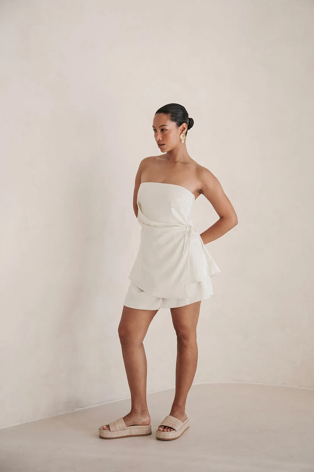 Kleo Skirt - Ivory sold by Sabo Skirt product image thumbnail 3