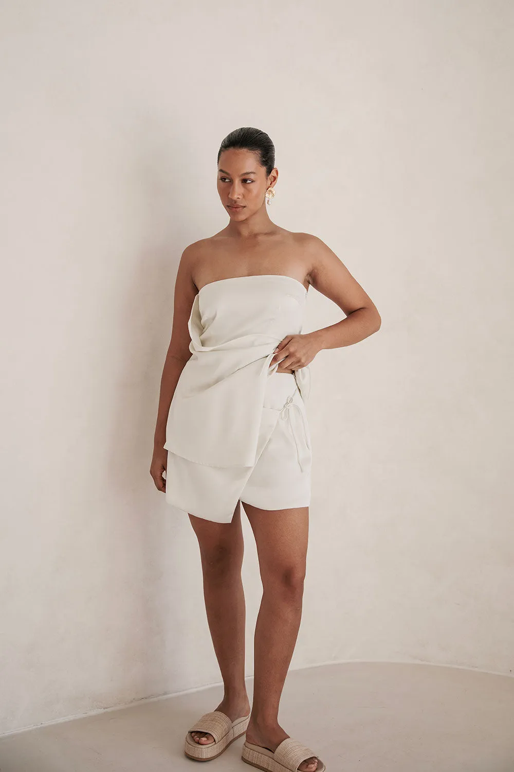 Kleo Skirt - Ivory sold by Sabo Skirt product image thumbnail 2