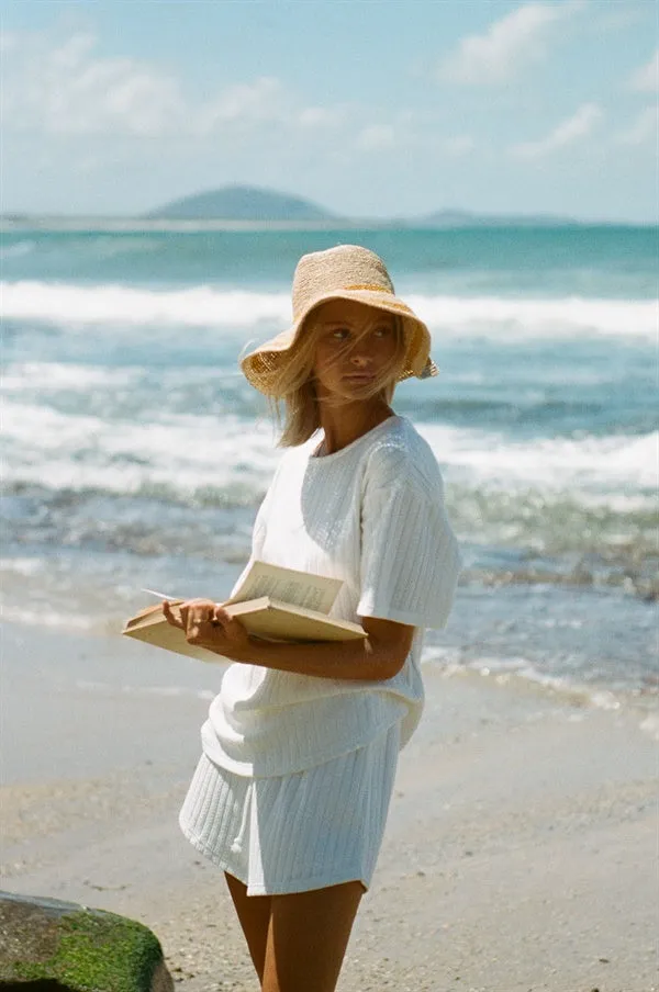 Kairo Top - White Cable sold by Sabo Skirt product image thumbnail 2