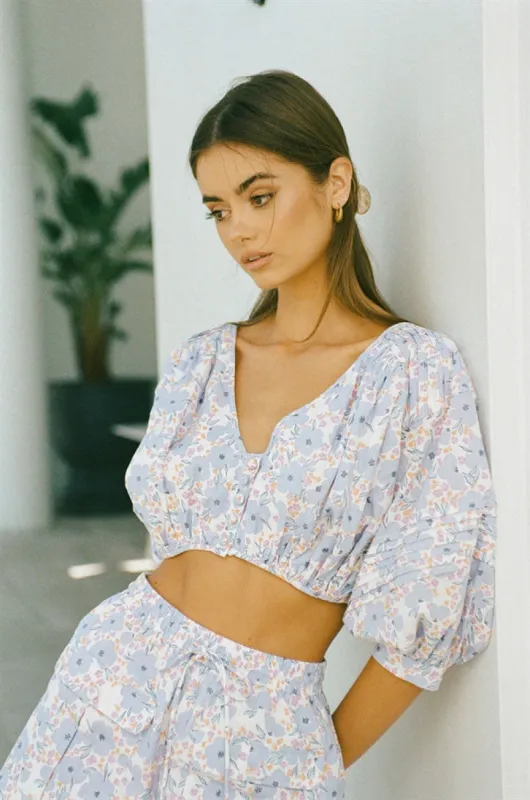 Alita Top - Lavender sold by Sabo Skirt