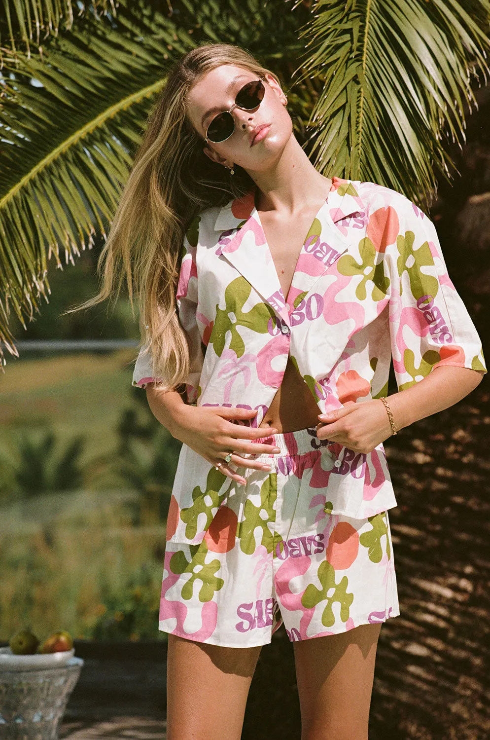 Seona Top - Tropical sold by Sabo Skirt product image thumbnail 2