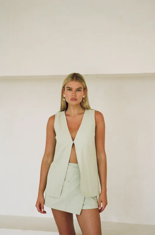 Loralei Top - Mint sold by Sabo Skirt