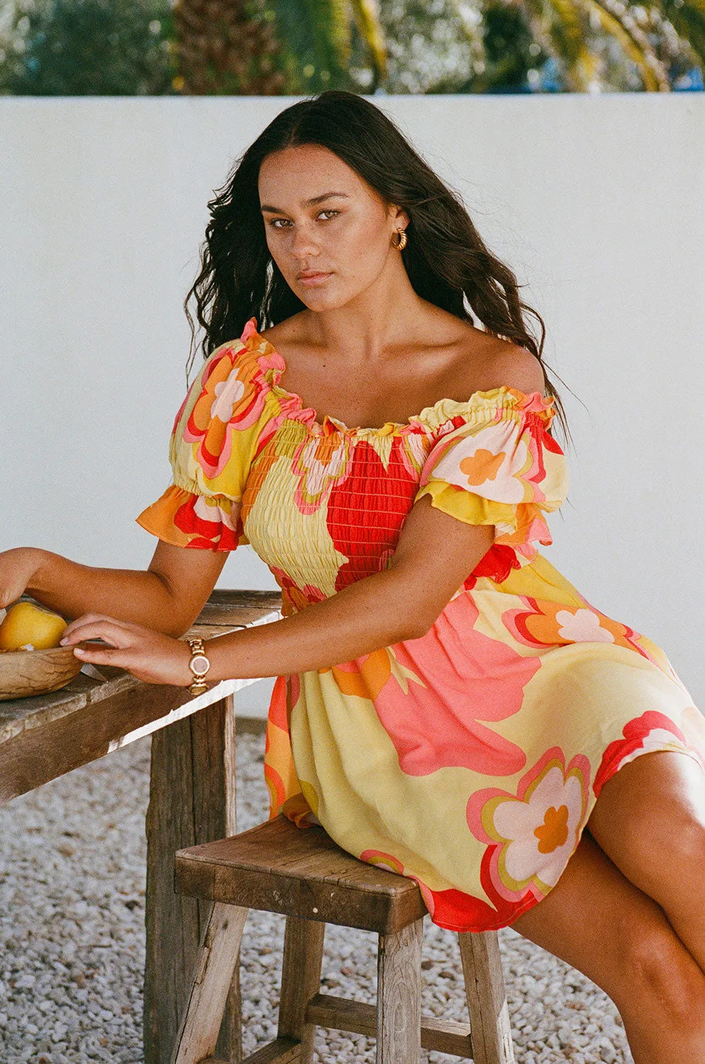 Jaden Off Shoulder Dress sold by Sabo Skirt product image thumbnail 3