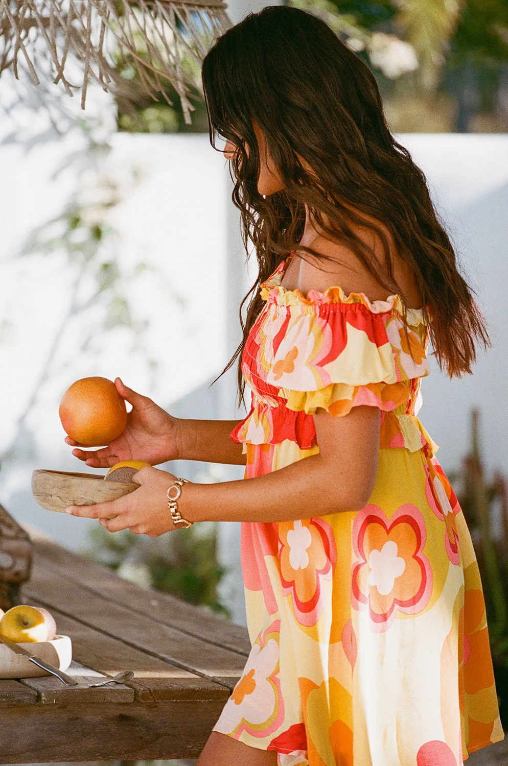 Jaden Off Shoulder Dress sold by Sabo Skirt product image thumbnail 5