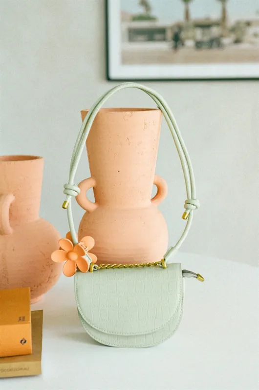 Lima Saddle Bag - Sage sold by Sabo Skirt