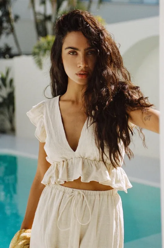 Renata Frill Top sold by Sabo Skirt