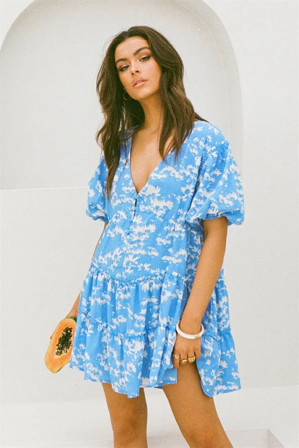 Tarelle Dress - Blue sold by Sabo Skirt product image thumbnail 2