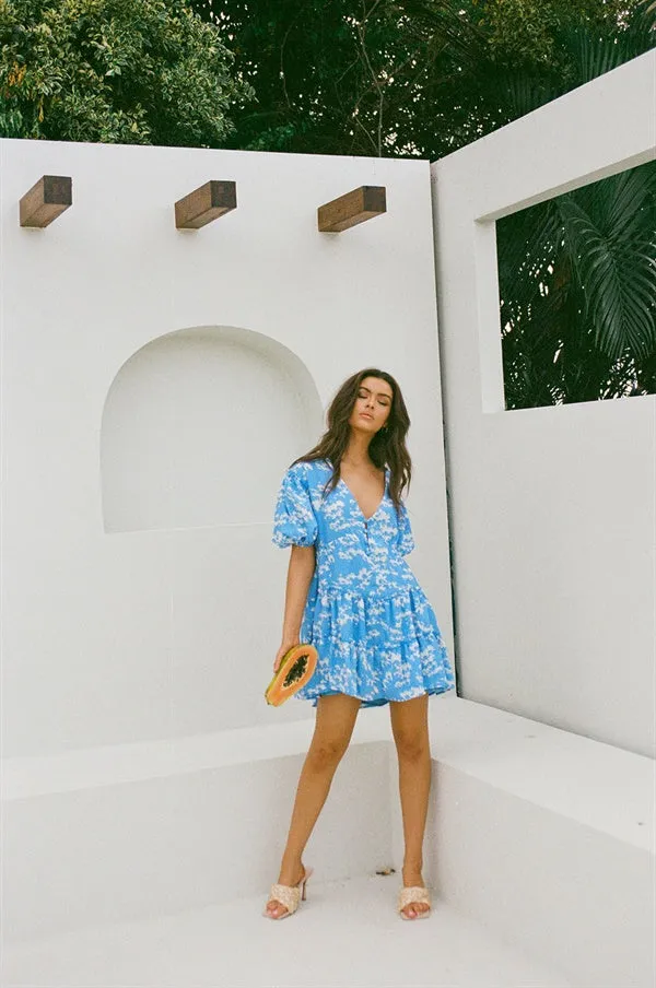 Tarelle Dress - Blue sold by Sabo Skirt product image thumbnail 3