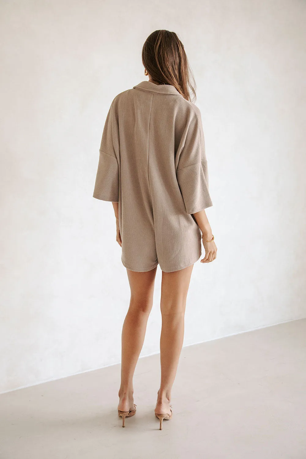 Milena Playsuit - Espresso sold by Sabo Skirt product image thumbnail 5