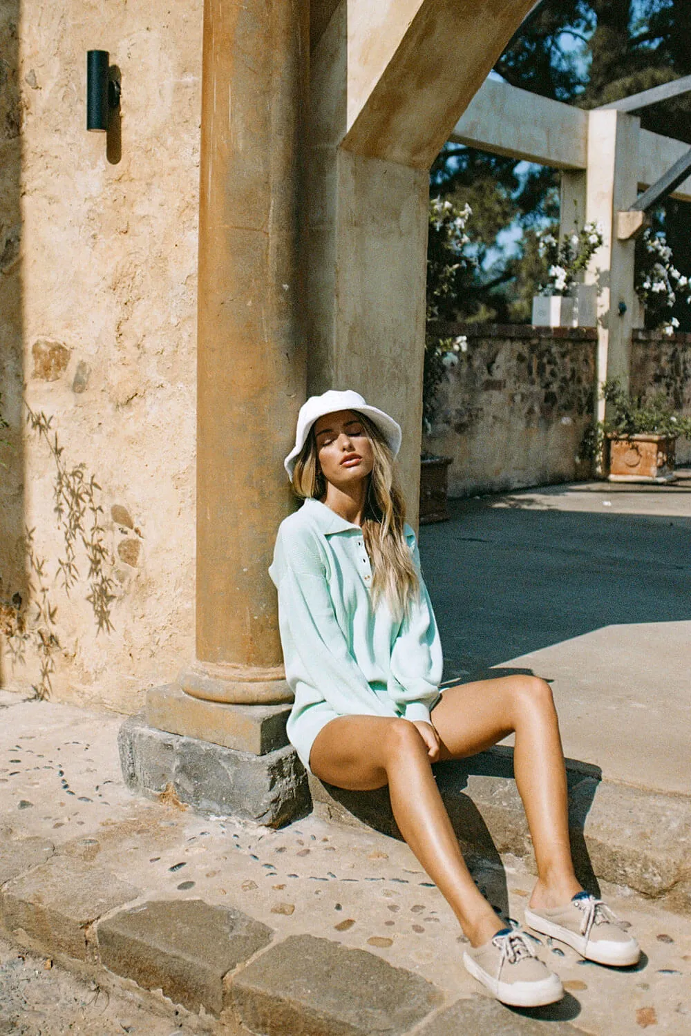 SAMPLE-Jayla Playsuit - Mint sold by Sabo Skirt product image thumbnail 4