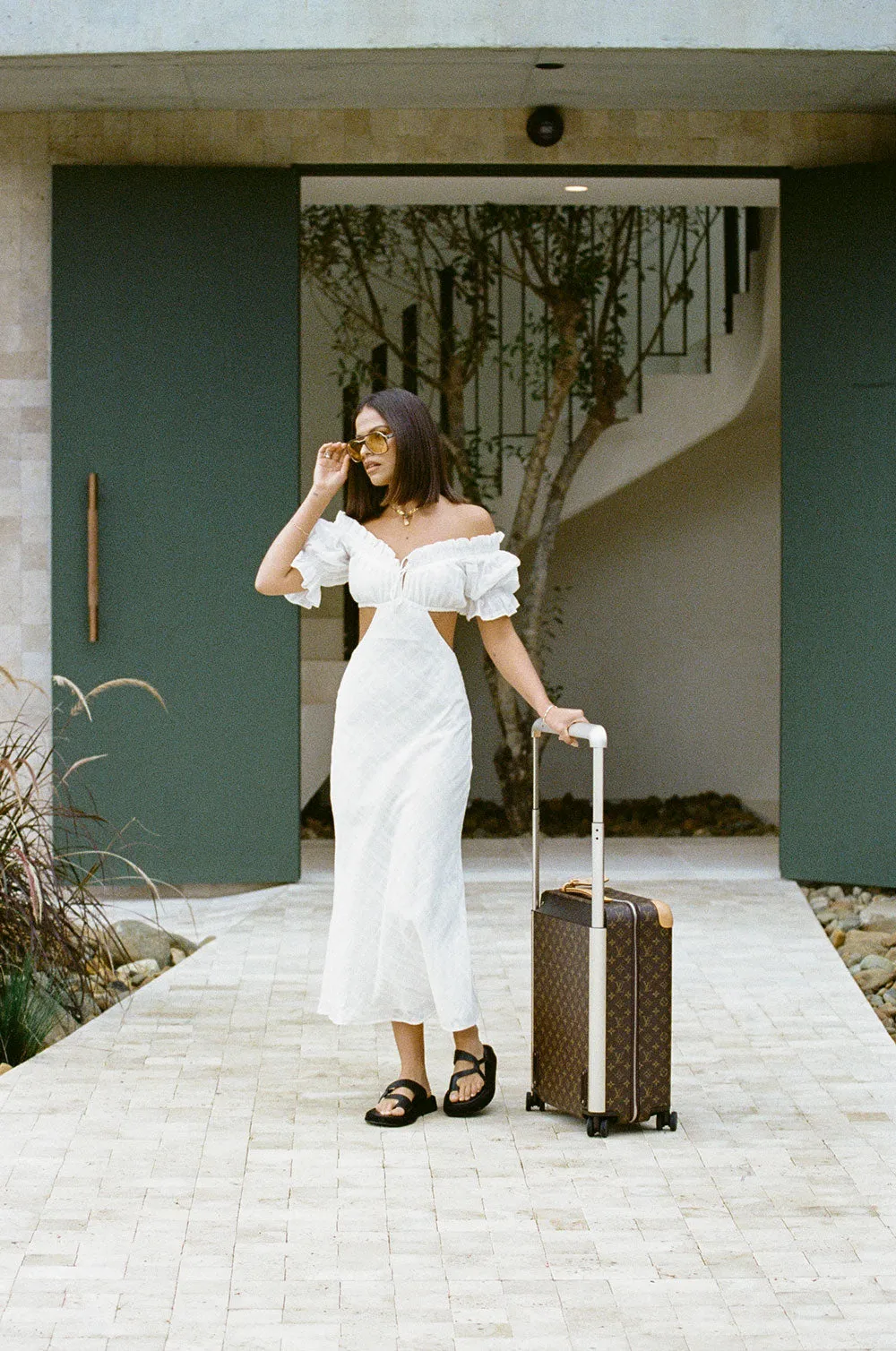 SAMPLE-Amelda Midi Dress sold by Sabo Skirt product image thumbnail 4